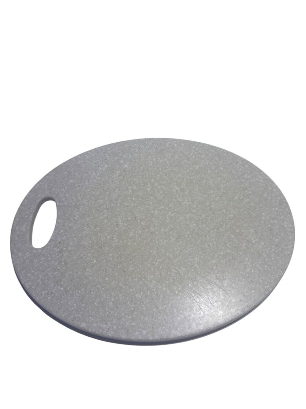 Corian Round Cutting Board With Handle Lightweight Scratch Resistant Attractive